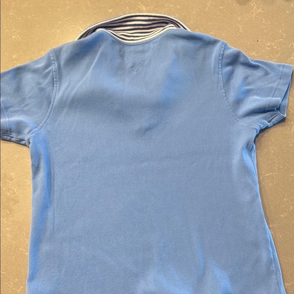 Tommy Hilfiger Light Blue Short Sleeve Tee - Picture 4 of 5